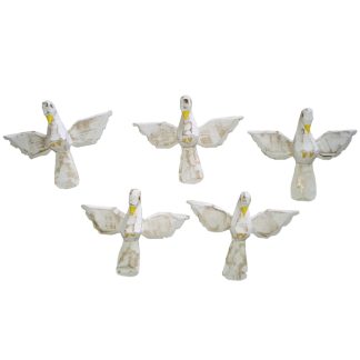 kit  20 divinos  madeira 3cm patinados