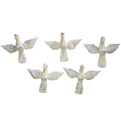 kit  20 divinos  madeira 3cm patinados