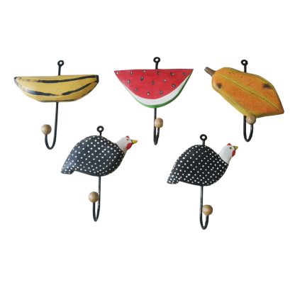 kit 3 cabides porta toalha variados