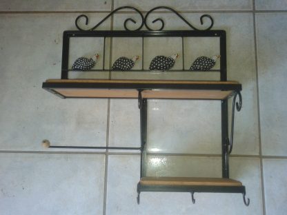 prateleira porta condimentos rustica - Imagem 3