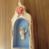 Capela Oratório Rústico Espirito Santo Artesanal Religioso - Imagem 4