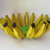 Fruteira Redonda Madeira Artesanal Decorativa Banana Mesa Cozinha - Imagem 4