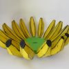 Fruteira Redonda Madeira Artesanal Decorativa Banana Mesa Cozinha - Imagem 3